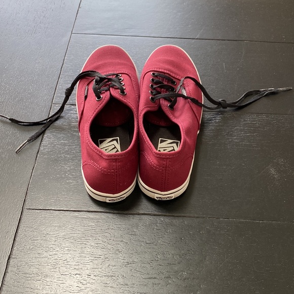 Vans TB2T Skateboard Shoes. Mens 4, Womens 5.5. Maroon - Picture 3 of 11